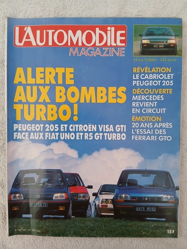 Automobile 467 5 1985 - l'automobile, n°467