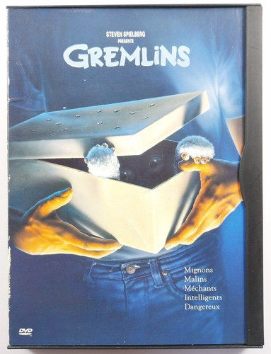 Dvd gremlins steven spielberg - dvd,