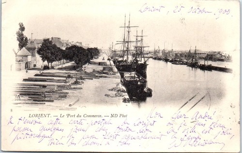 Lorient carte postale - lorient,