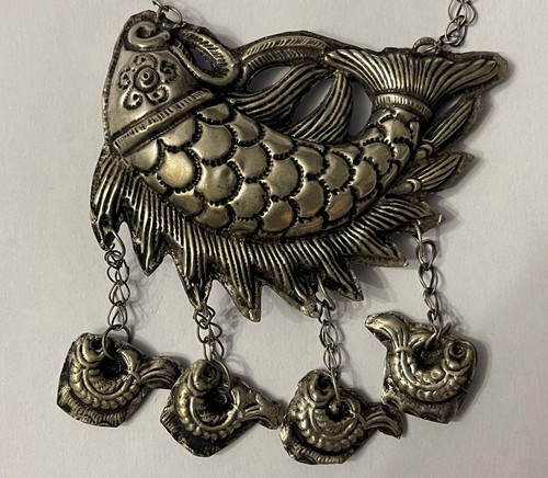 Pendentif grelot chine - pendentif, poisson