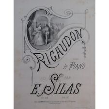 SILAS E. Rigaudon Piano ca1880