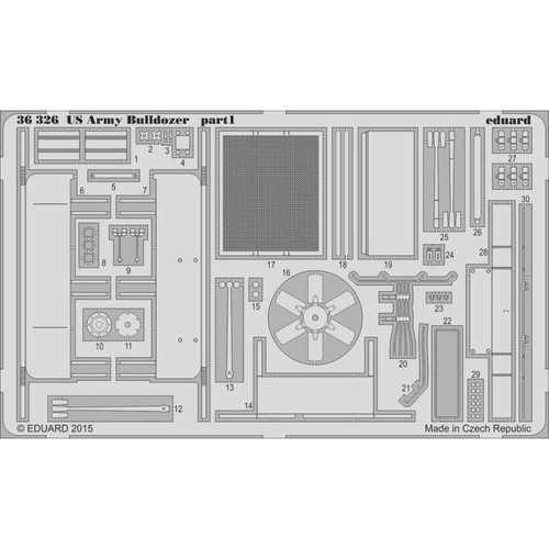 Eduard 36326 army bulldozer - eduard,