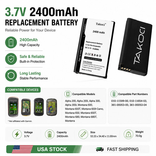Battery for garmin montana - battery,