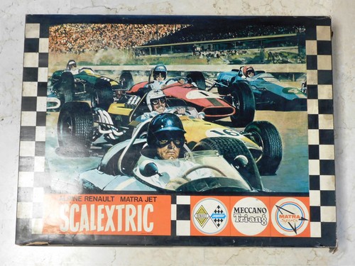 Scalextric set boîte vide - scalextric,