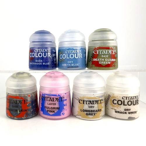 Lots peintures citadel - de,