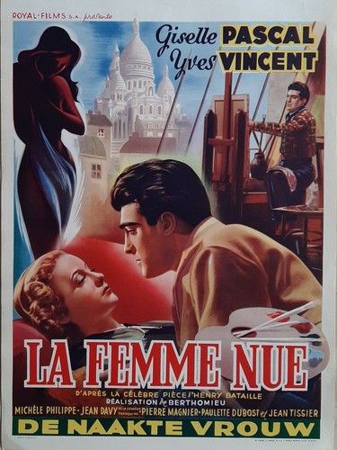 Femme nue affiche cinema - femme,