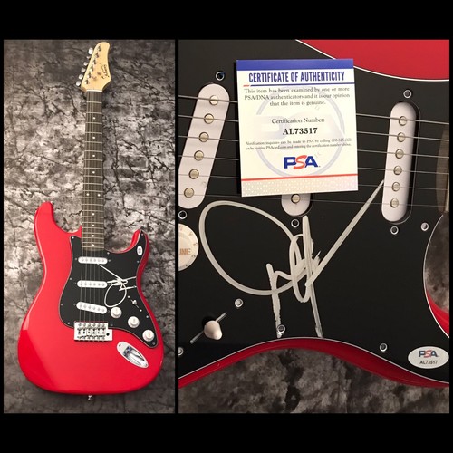 Guitare électrique signée - guitare,
