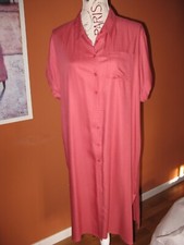 robe chemise ou gilet long