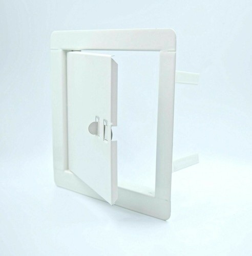 Métal blanc accès panneaux - métal,