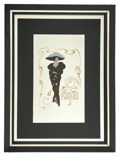 Miroir publicitaire vogue - miroir,