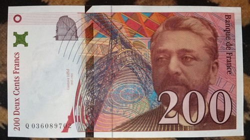 Billet 200 francs - 200, gustave