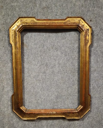 Cadre ancien doré - , –