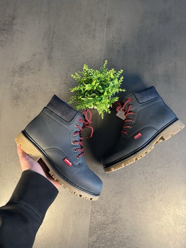 Bottines levis bleu et - levis,