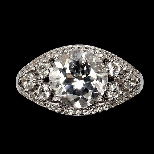 925 bague argent rond - 925, en