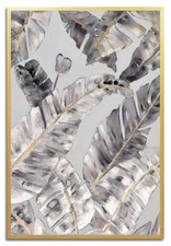 Moderne Art Abstraktion-93x63cm-Ölbild Toile avec Cadre Décoration G101587