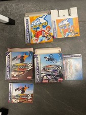 ssx tricky + tony hawk's pro skater 2 + mat hoffman's pro bmx / gameboy advence