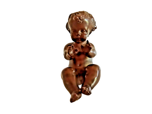 Putti chérubin en bronze - putti, /