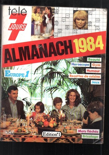 Télé jours almanach - tÉlÉ, 7