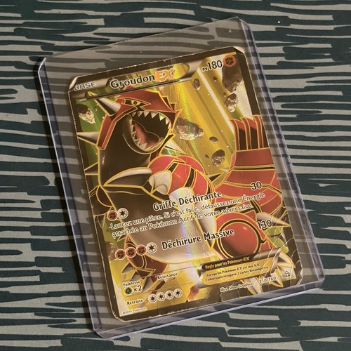 Carte pokémon groudon - groudon, ex