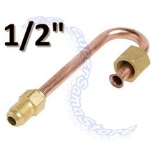 Coude cuivre 180° 1/2" SAE