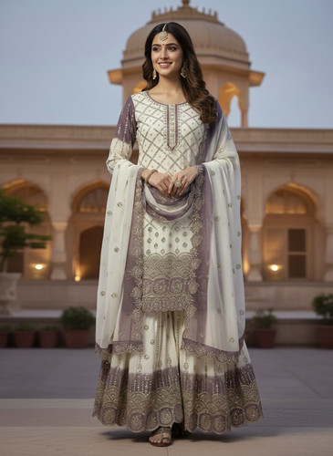 Robe pakistanaise georgette - robe,