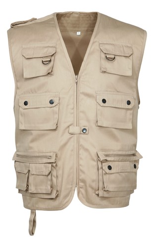 Gilet sans manche - , multi-poches
