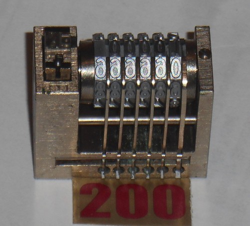 New letterpress numbering - new,