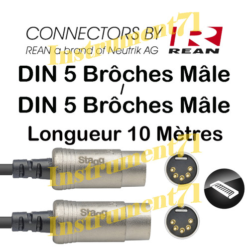 Câble midi din broches - midi,