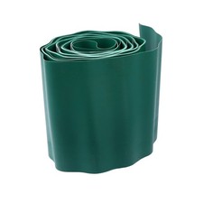  1 rouleau paysage bordure jardinage décoration clôture en plastique ondulé PP