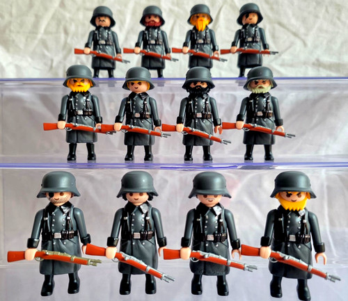 Playmobil soldats allemands - 12,