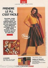 Patron Jupe 38 - 40 - 42 + Combinaison Poupée Cécile Modes et travaux Mai 1990 