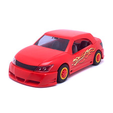 PLAYMOBIL * SPORT * Voiture Rouge Garage Tuning Pare-Chocs Jantes 4321 Complète