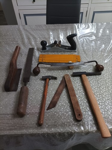 Lot anciens outils de - d'anciens,