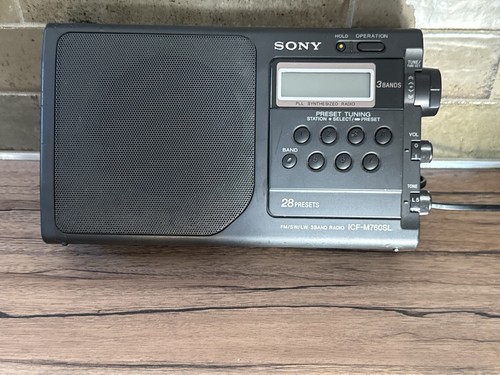 Radio sony band icf - radio,