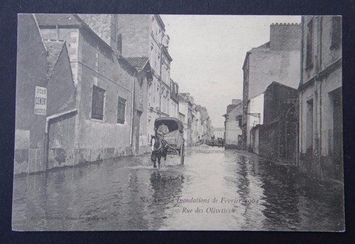Cpa carte postale nantes - cpa,