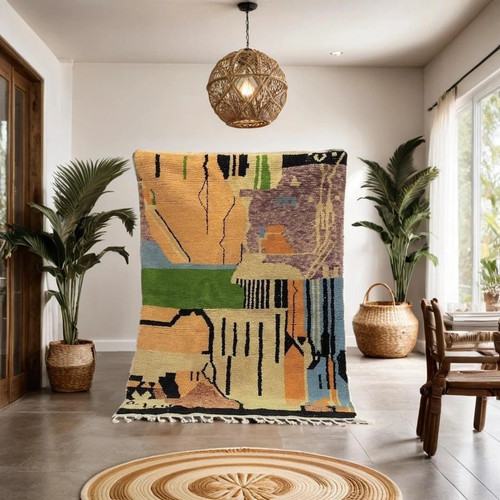Nouveau tapis marocain - , en