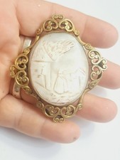 Ancienne Grande Broche Camee