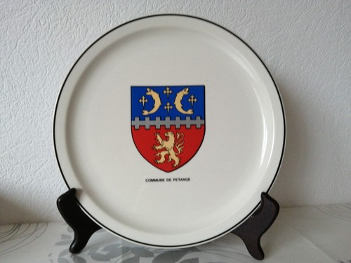 Ancienne assiette décorative - ancienne,