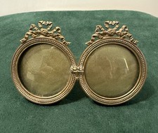 Ancien cadre photo double - photo,
