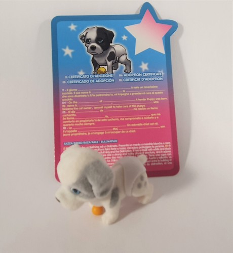 Figurine bullmatian puppy - figurine,