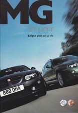 Catalogue Brochure MG ZT  /