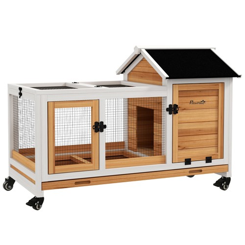 Pawhut cage lapins - pawhut,