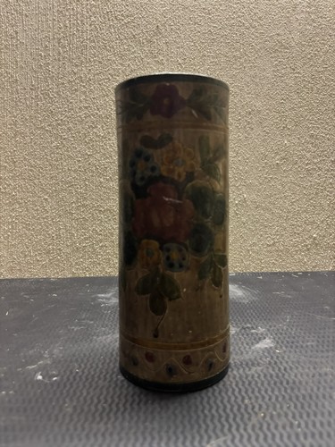 Vase cylindrique ancien - , en