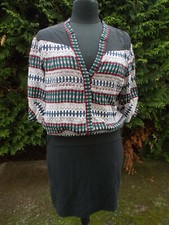 Robe bi-matières jupe