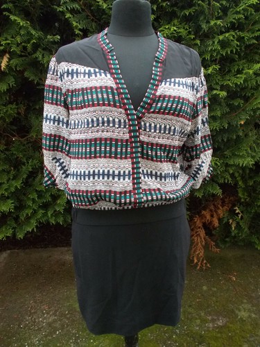 Robe matières jupe - robe,