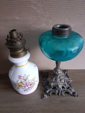 Lot x2 pieds Lampe à pétrole