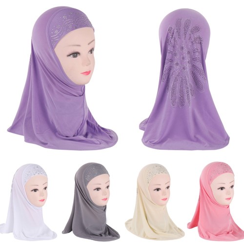 Hijab pour enfants strass - À,
