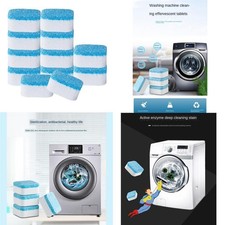 12 pièces Machine à laver baignoire effervescente professionnel éliminateur