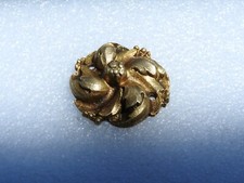 ANCIEN ÉLÉMENT ORNEMENT DÉCORATION BRONZE HORLOGE MEUBLE MIROIR BUREAU CLOCK UHR