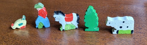 Lot anciens figurines animaux - lot,
